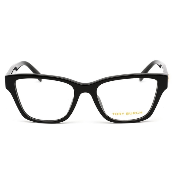 🆕(51 MM LENS) TORY BURCH Black Square Eyeglasses - Picture 2 of 2